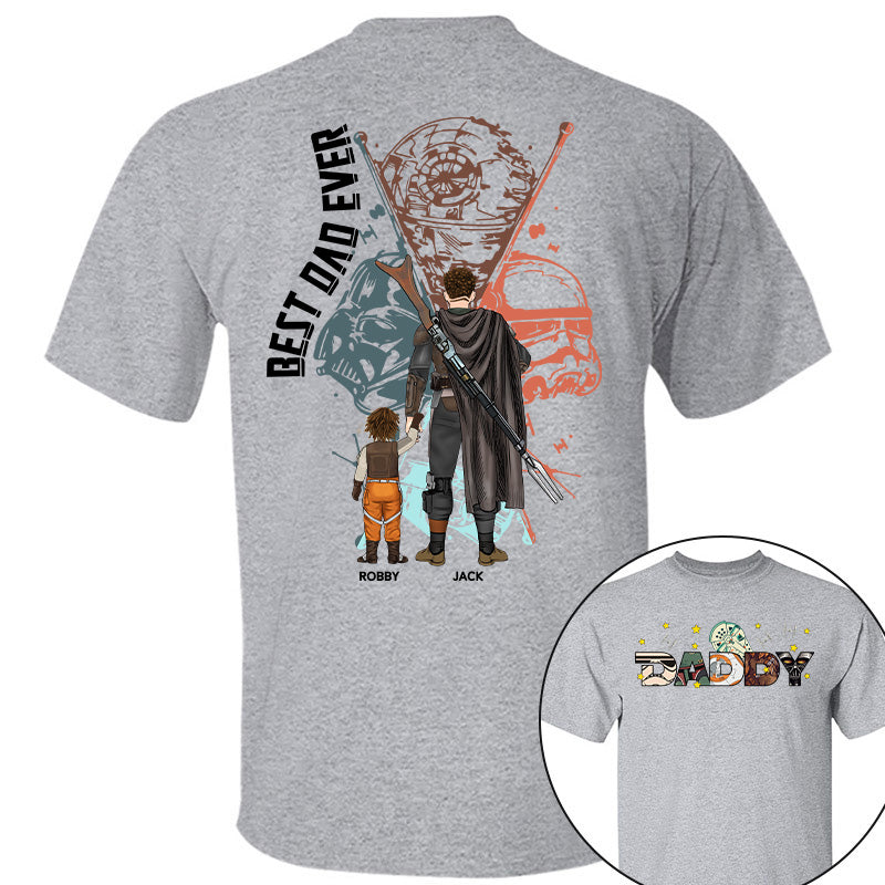Galaxy's Edge Daddy Personalized Shirt For Dad Pt99