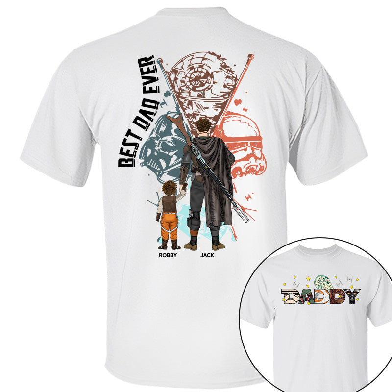 Galaxy's Edge Daddy Personalized Shirt For Dad Pt99