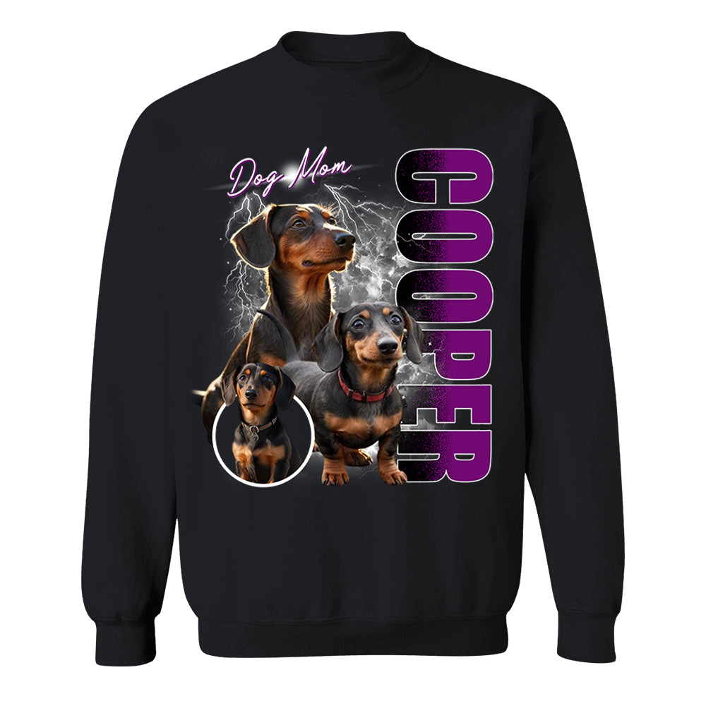 Custom Photo Dog Shirt - Personalized Dog Bootleg Shirt Vrs4 A2110