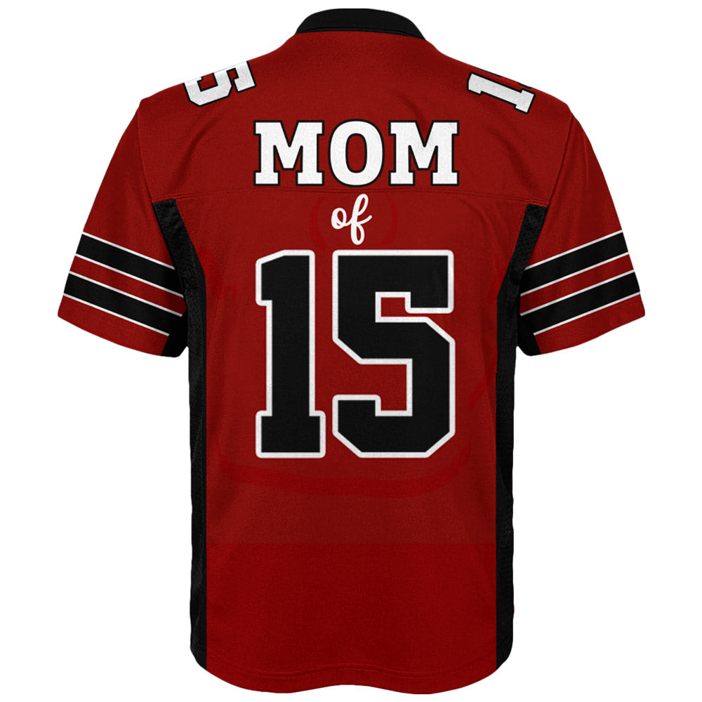 I Will Always Be Your Biggest Fan,Personalized All Over Print Football Jersey For Football Mom Grandma Sport Family Na02 Li29