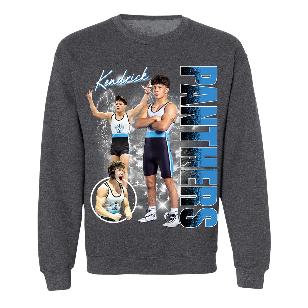 Custom Photo Wrestler Shirt - Personalized Team Name School Name Bootleg Shirt NA04 Hv01