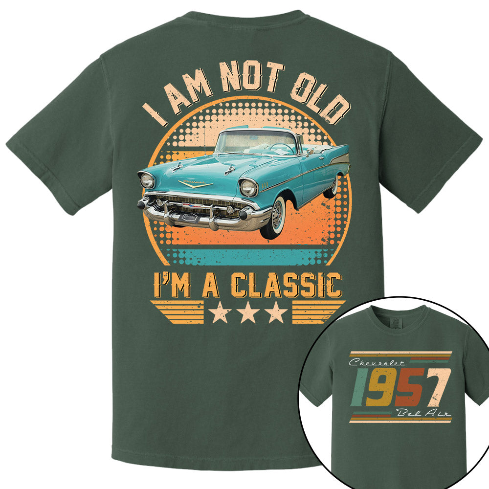 I’m not Old I’m Classsic - Custom Photo Classic Car - Personalized Classic Car Year & Name Shirt A2110