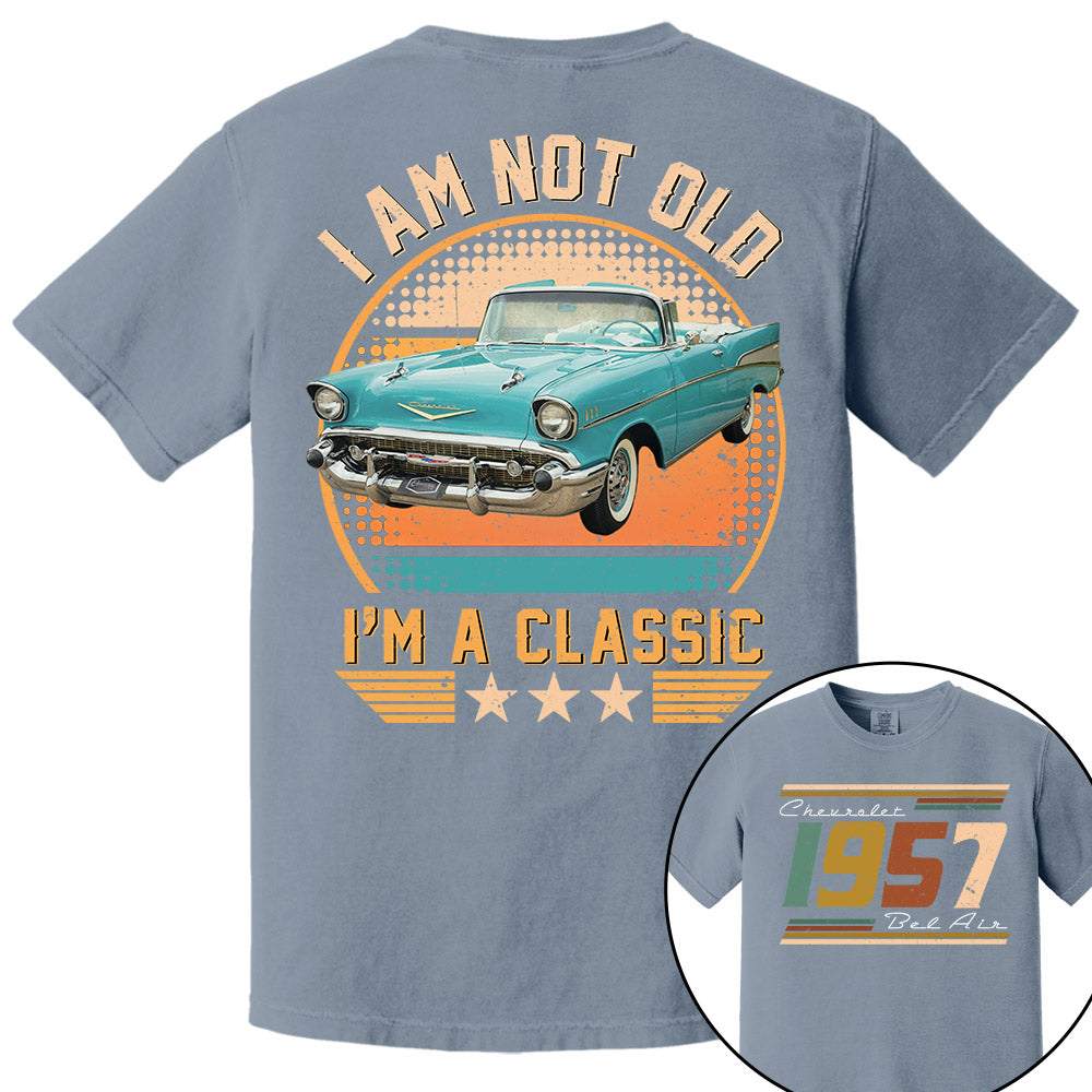 I’m not Old I’m Classsic - Custom Photo Classic Car - Personalized Classic Car Year & Name Shirt A2110
