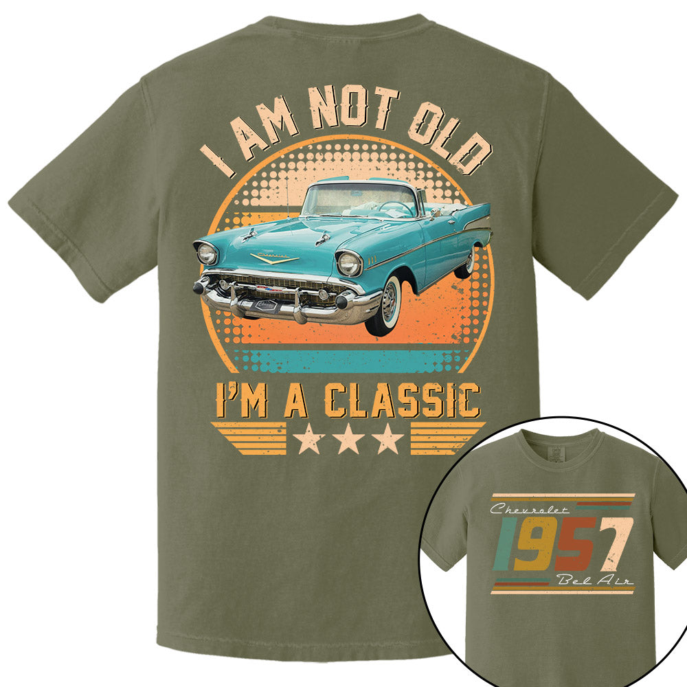 I’m not Old I’m Classsic - Custom Photo Classic Car - Personalized Classic Car Year & Name Shirt A2110