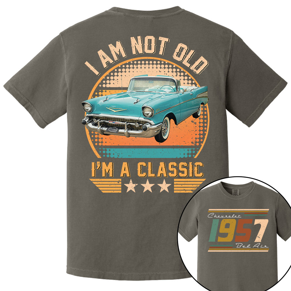 I’m not Old I’m Classsic - Custom Photo Classic Car - Personalized Classic Car Year & Name Shirt A2110