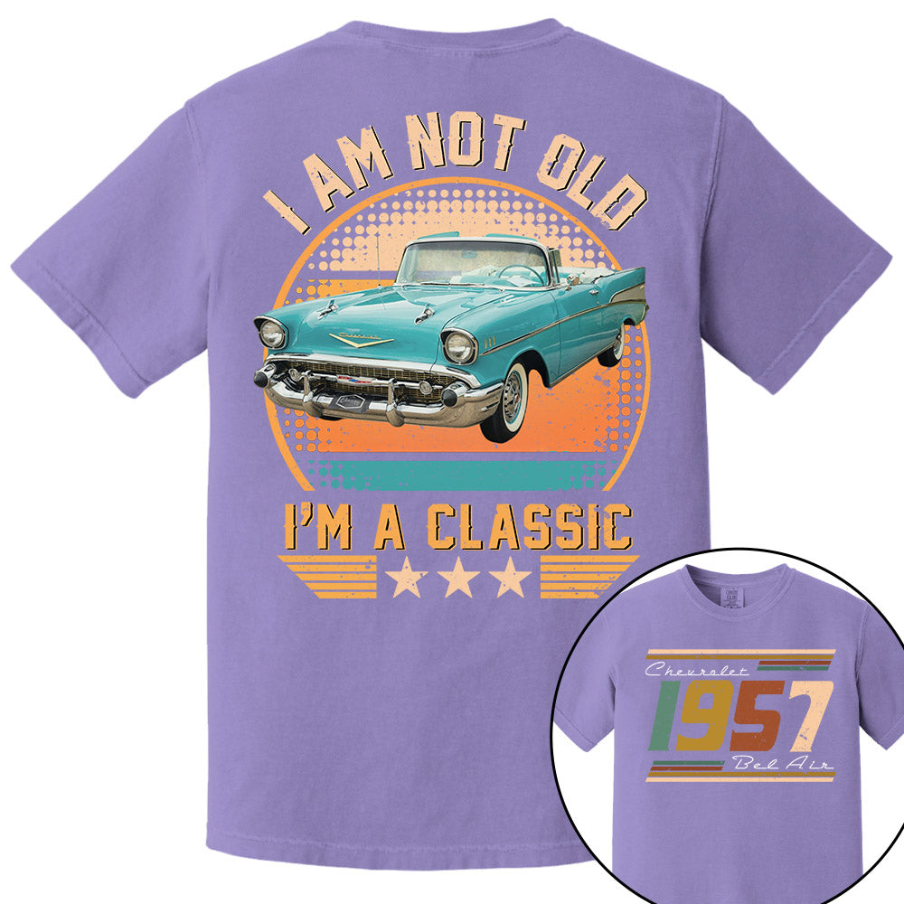 I’m not Old I’m Classsic - Custom Photo Classic Car - Personalized Classic Car Year & Name Shirt A2110