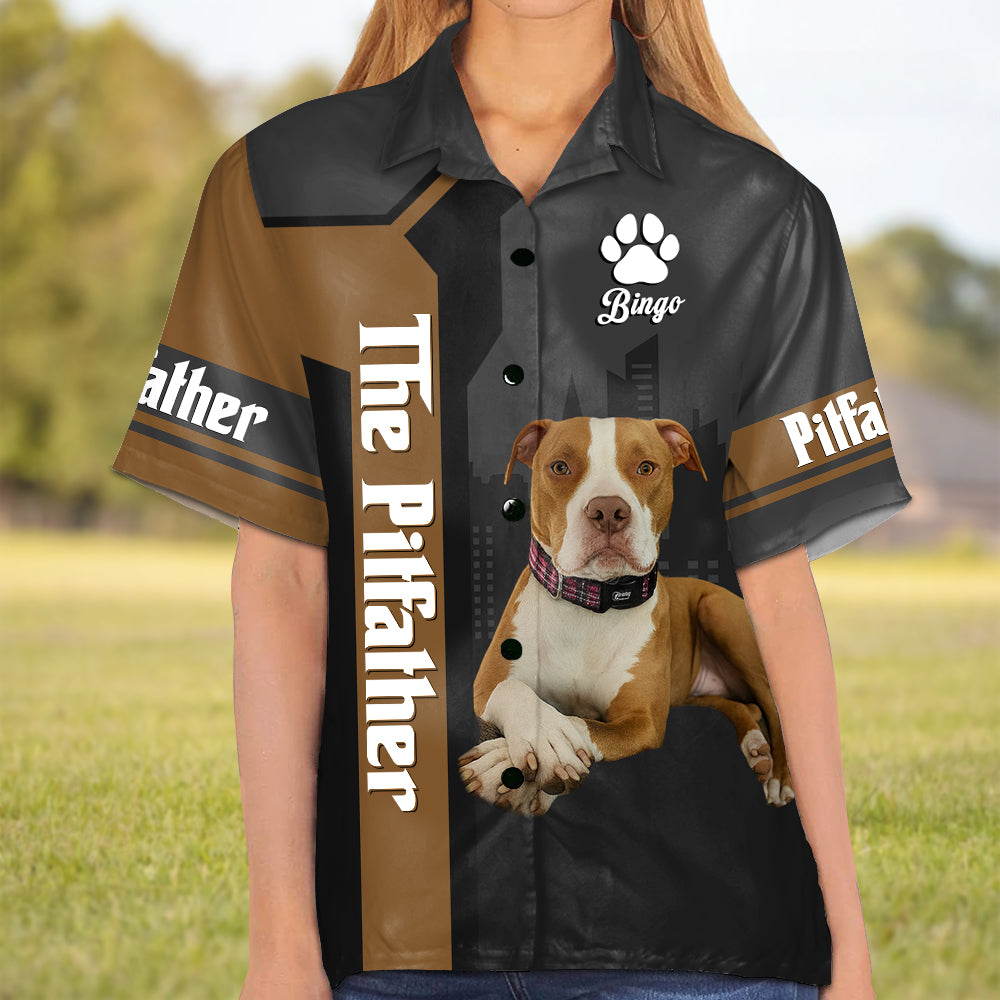 This Human Belong To - Custom Photo Dog Hawaiian Shirt - Gift for Dog Lover A2110 Vr2