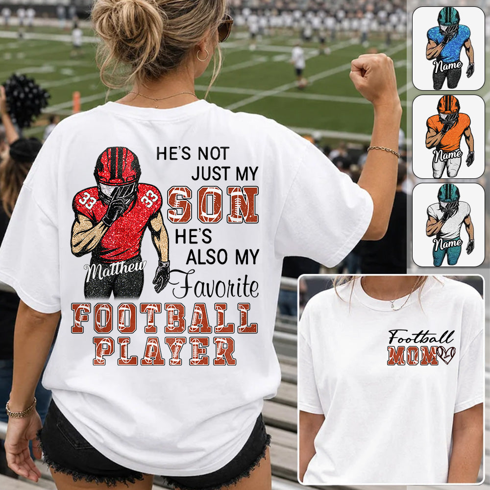 Custom Football Mom Shirt, Game Day Gift L0411 Hv01