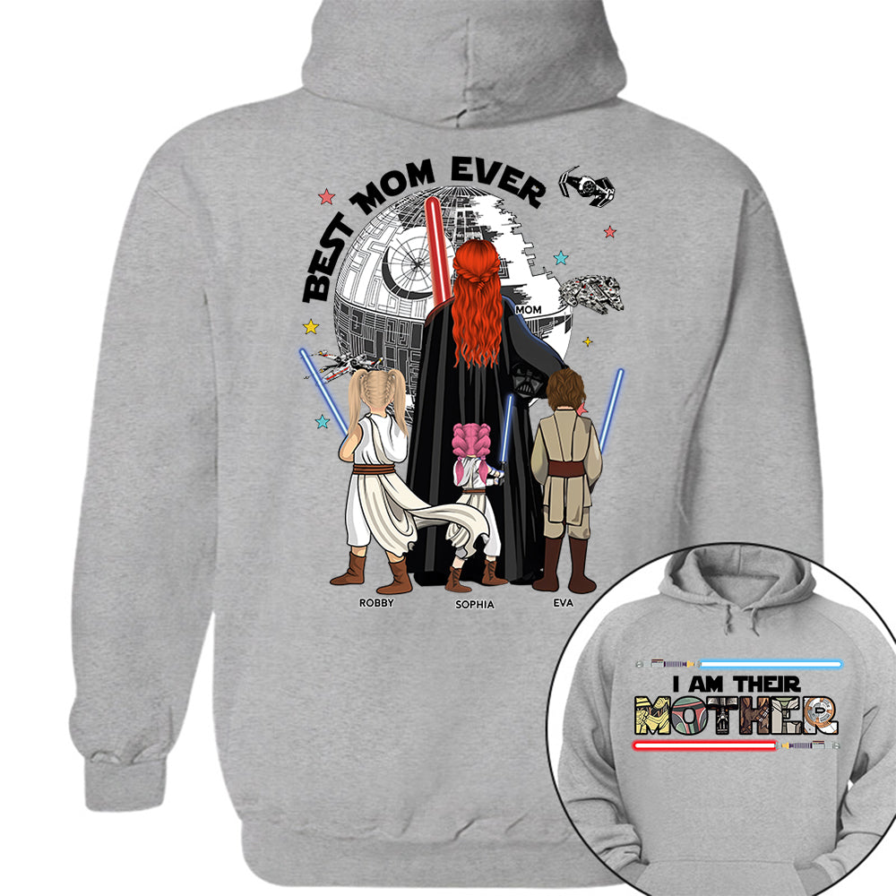 I Am Their Mother - Best Mom In The Galaxy - Personalized Shirt - Gift For Mother's Day T1807 VH01