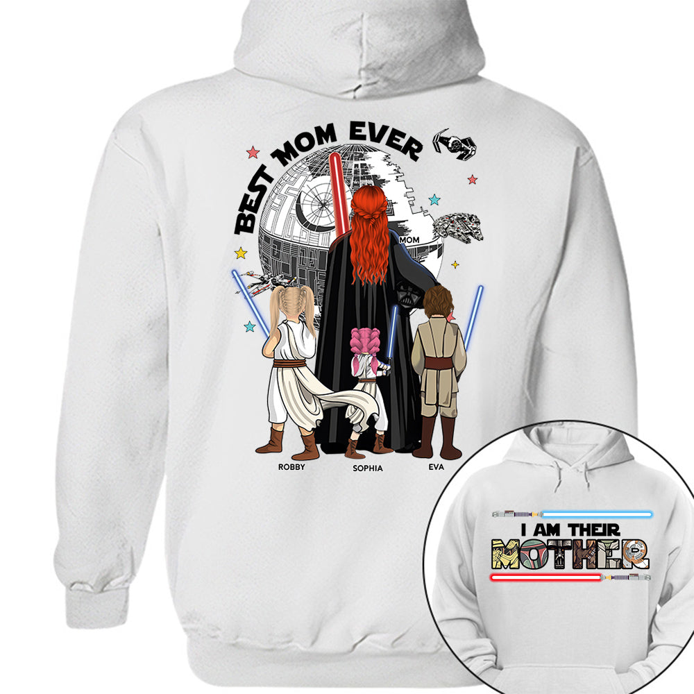 I Am Their Mother - Best Mom In The Galaxy - Personalized Shirt - Gift For Mother's Day T1807 VH01