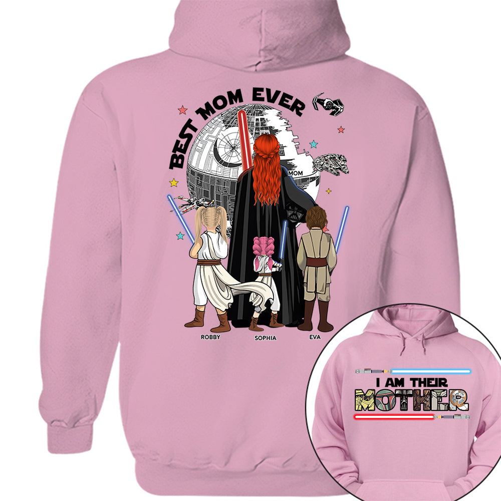 I Am Their Mother - Best Mom In The Galaxy - Personalized Shirt - Gift For Mother's Day T1807 VH01
