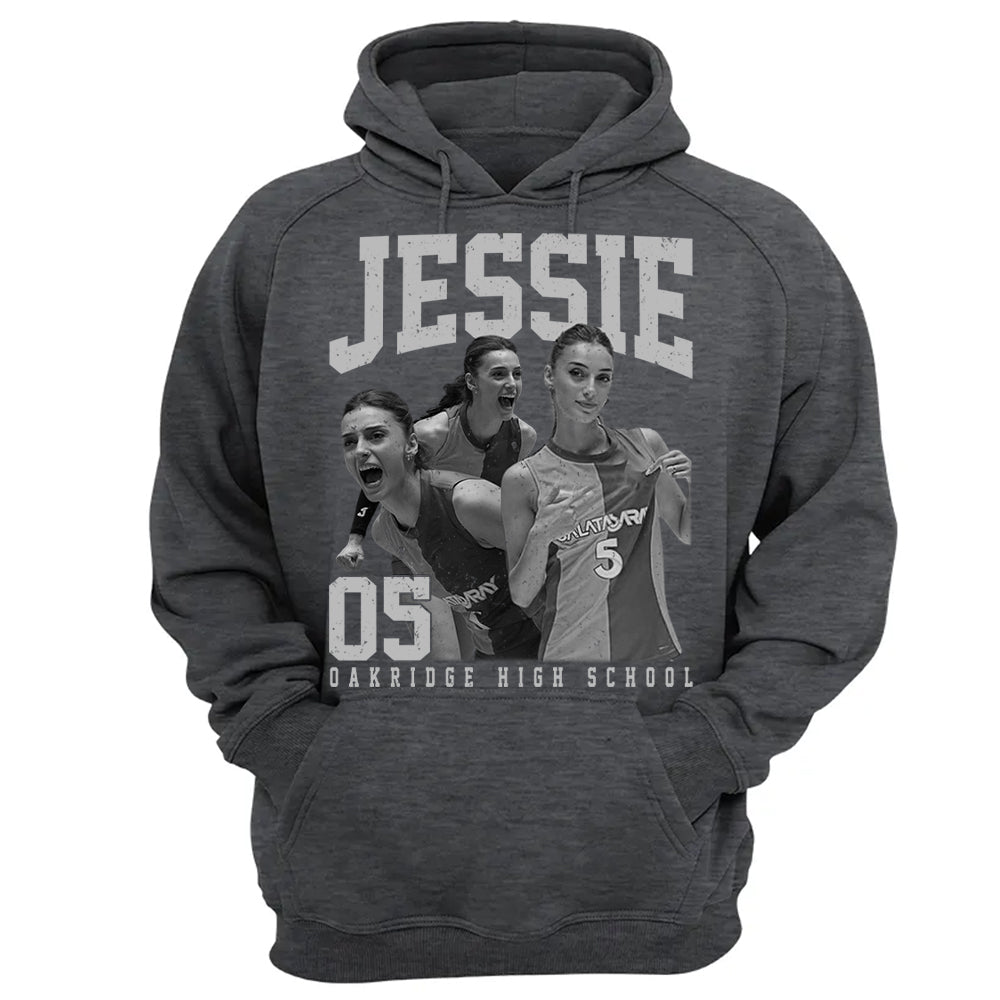 Volleyball Lover - Personalized Washed Tee Custom Sport Players Sport Family NA04