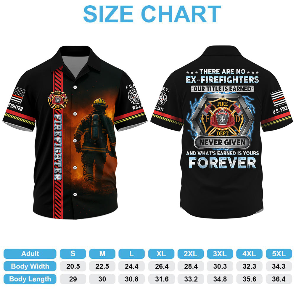 Proud Firefighter, Personalized Shirt, Custom Gift For Firefighter T1807 Do99