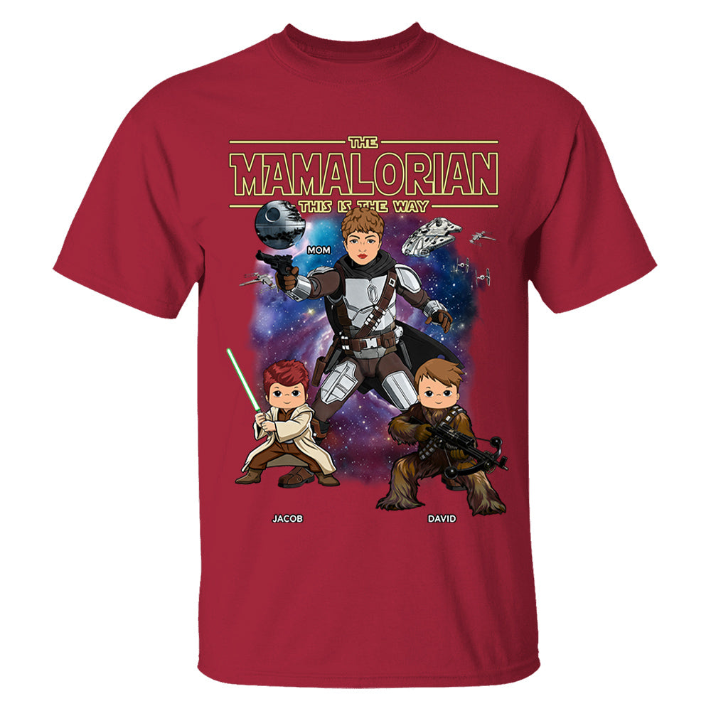 Custom The Mamalorian This Is The Way Vintage Style Shirt For Mom - Mother’s Day Gift Idea 2026 Vh01