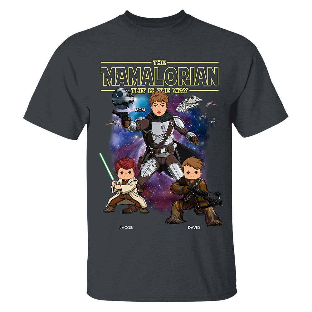 Custom The Mamalorian This Is The Way Vintage Style Shirt For Mom - Mother’s Day Gift Idea 2026 Vh01