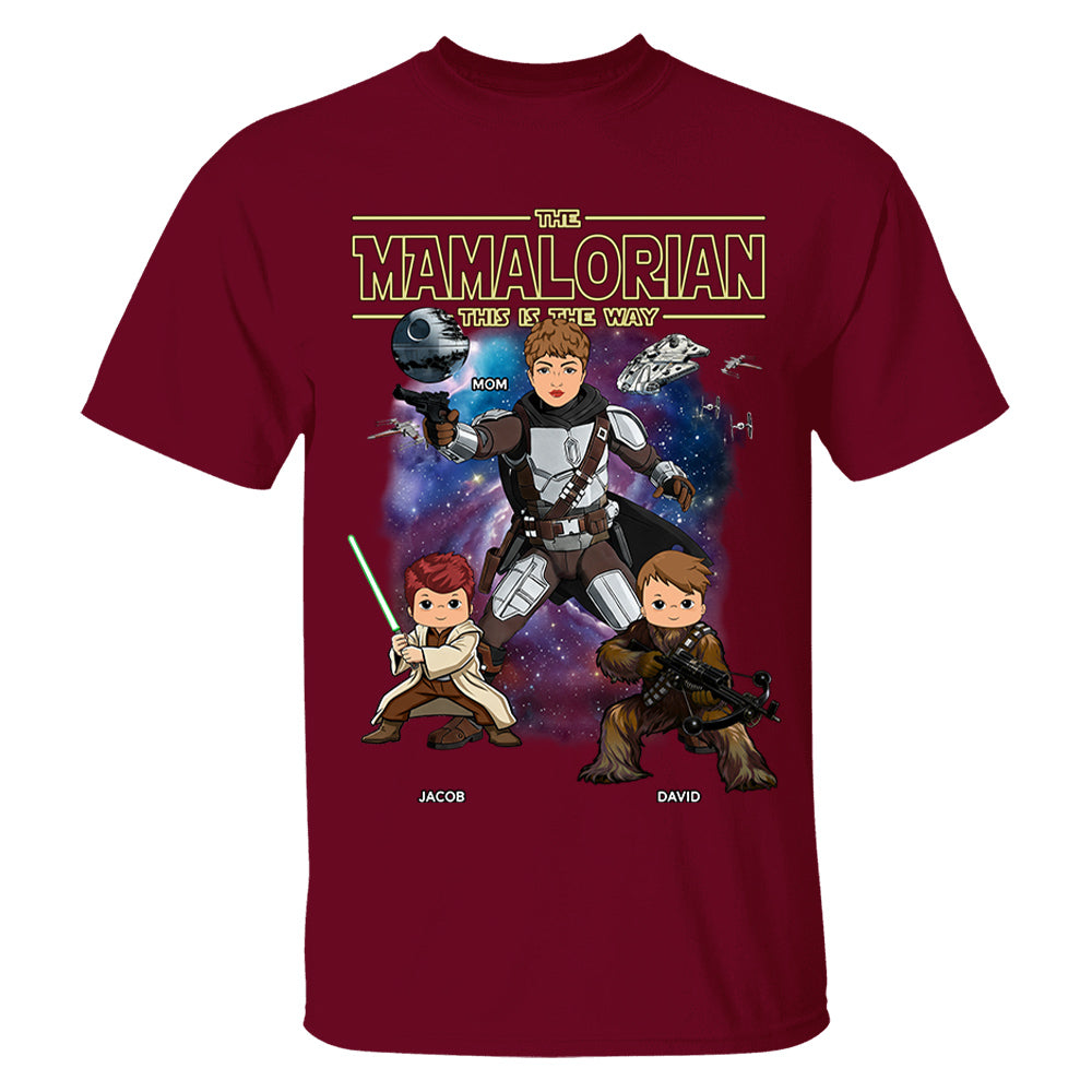 Custom The Mamalorian This Is The Way Vintage Style Shirt For Mom - Mother’s Day Gift Idea 2026 Vh01