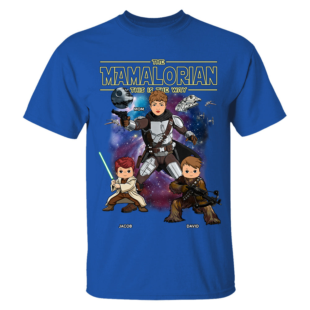 Custom The Mamalorian This Is The Way Vintage Style Shirt For Mom - Mother’s Day Gift Idea 2026 Vh01