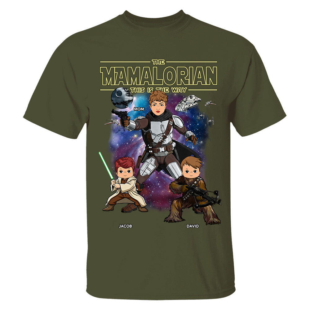 Custom The Mamalorian This Is The Way Vintage Style Shirt For Mom - Mother’s Day Gift Idea 2026 Vh01