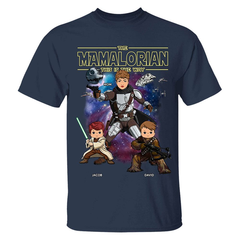 Custom The Mamalorian This Is The Way Vintage Style Shirt For Mom - Mother’s Day Gift Idea 2026 Vh01