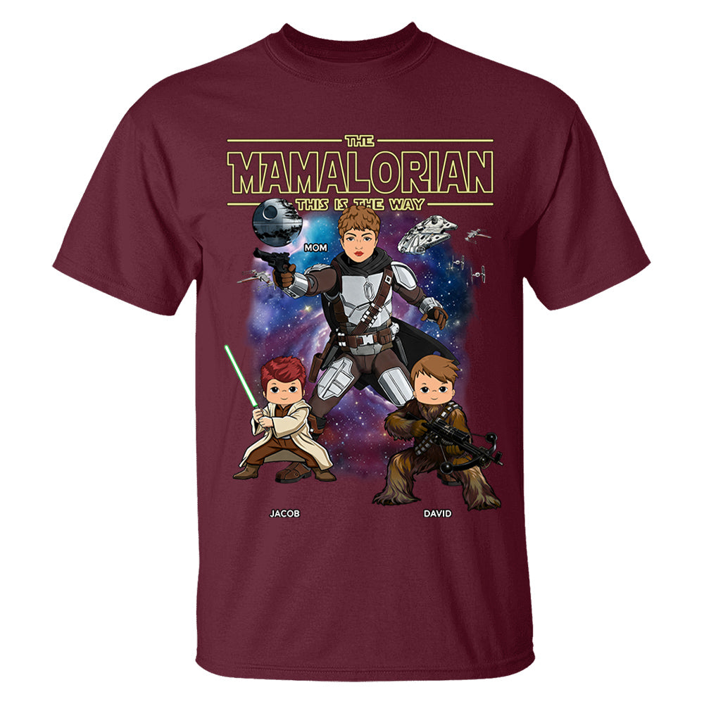Custom The Mamalorian This Is The Way Vintage Style Shirt For Mom - Mother’s Day Gift Idea 2026 Vh01