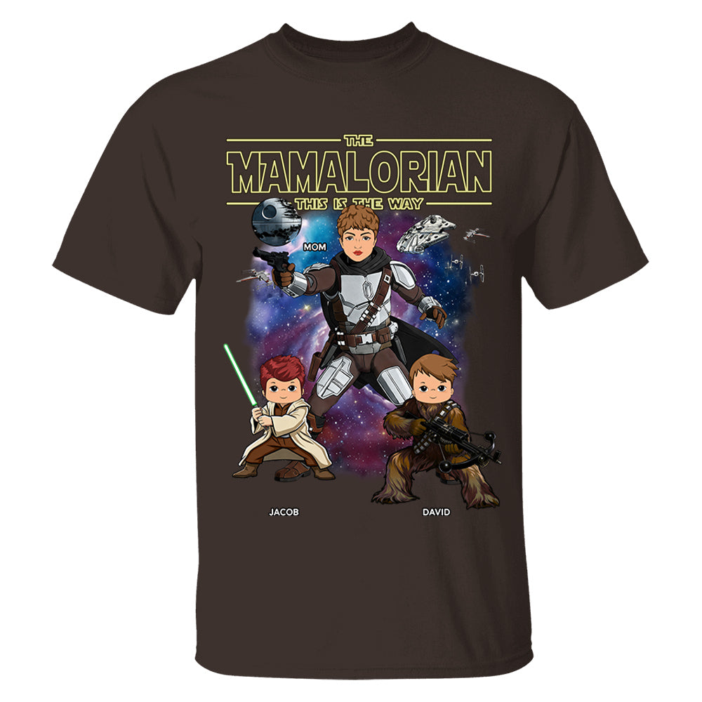 Custom The Mamalorian This Is The Way Vintage Style Shirt For Mom - Mother’s Day Gift Idea 2026 Vh01