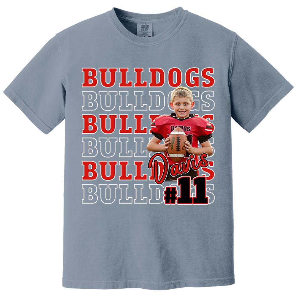 Custom Game Day Football Personalized Shirt Custom Photo Football Shirt Tu24  Hv01