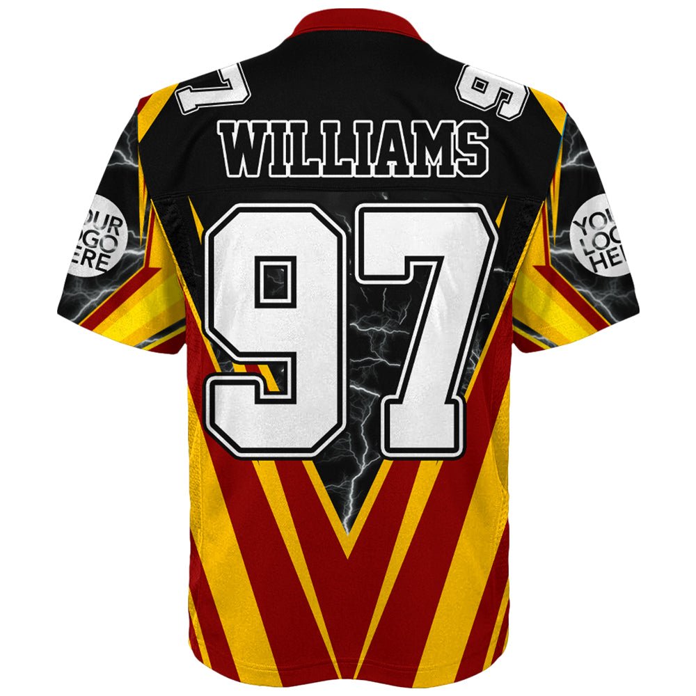 I'll Always Be Your Biggest Fan - Personalized Football Shirt For Football Family NA04 Hv01