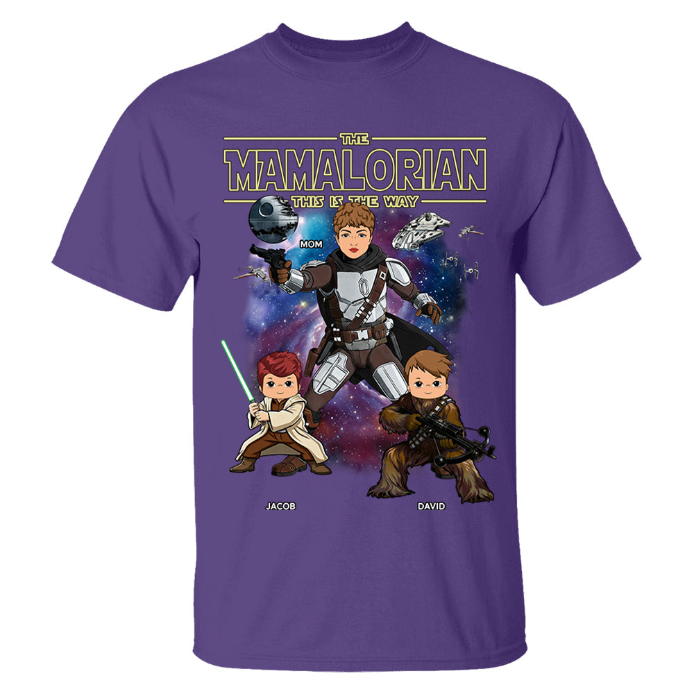 Custom The Mamalorian This Is The Way Vintage Style Shirt For Mom - Mother’s Day Gift Idea 2026 Vh01
