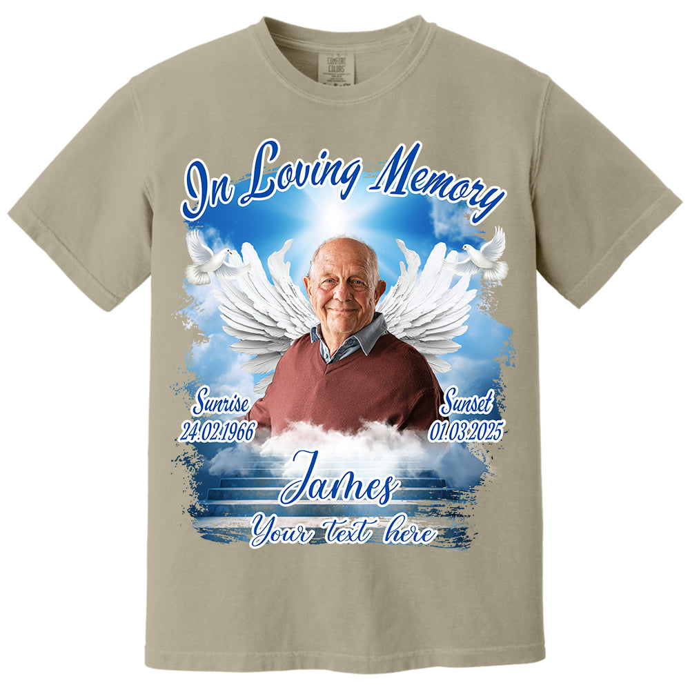 Custom Upload Photo In Loving Memory Shirt Do99