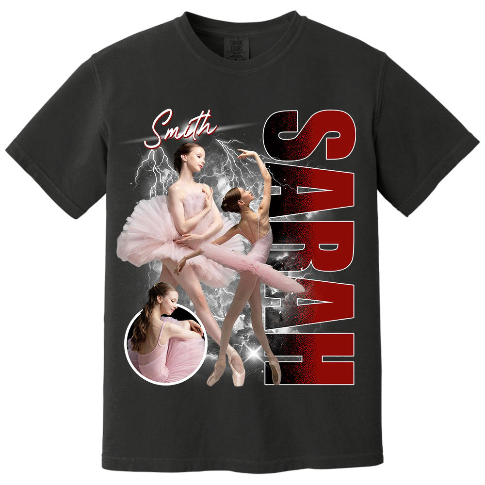 Custom Photo Ballerina Shirt Gift for Ballet  Lovers A2110 Li29