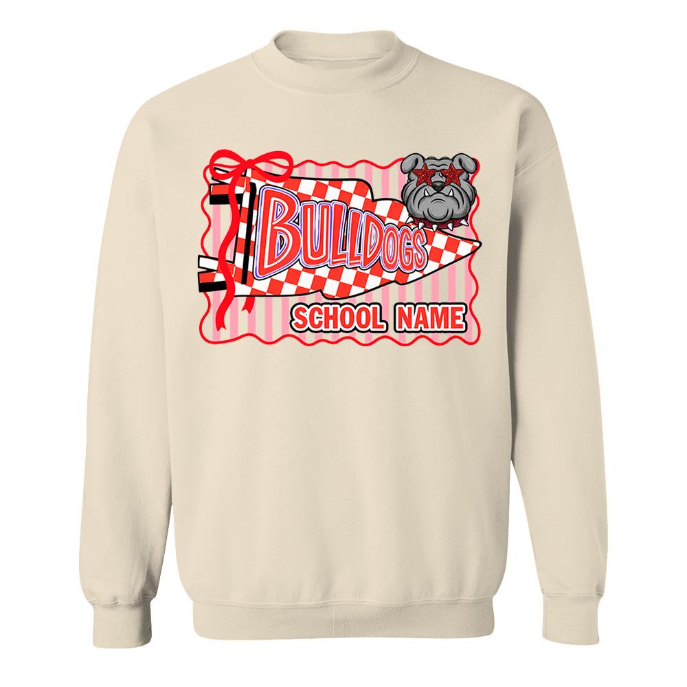 Custom School Mascot, Football Team , School Spirit  L0411 Nh00