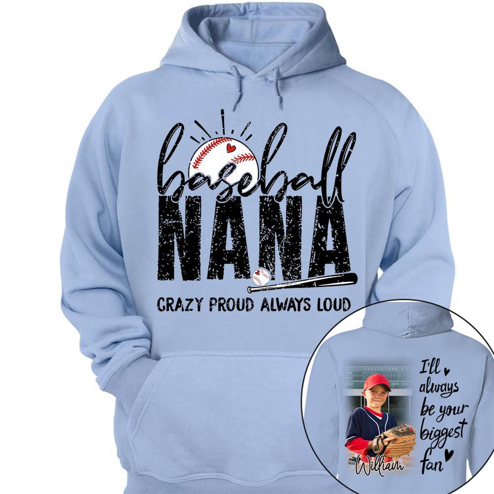 Baseball Mom Nana - Personalized Shirt For Sport Family NA04 Hv01