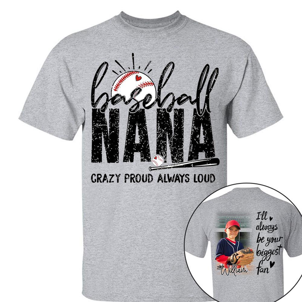 Baseball Mom Nana - Personalized Shirt For Sport Family NA04 Hv01