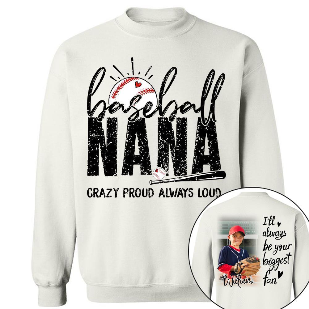 Baseball Mom Nana - Personalized Shirt For Sport Family NA04 Hv01