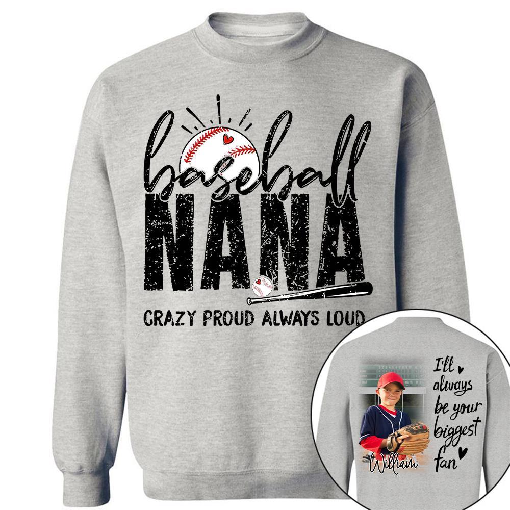 Baseball Mom Nana - Personalized Shirt For Sport Family NA04 Hv01