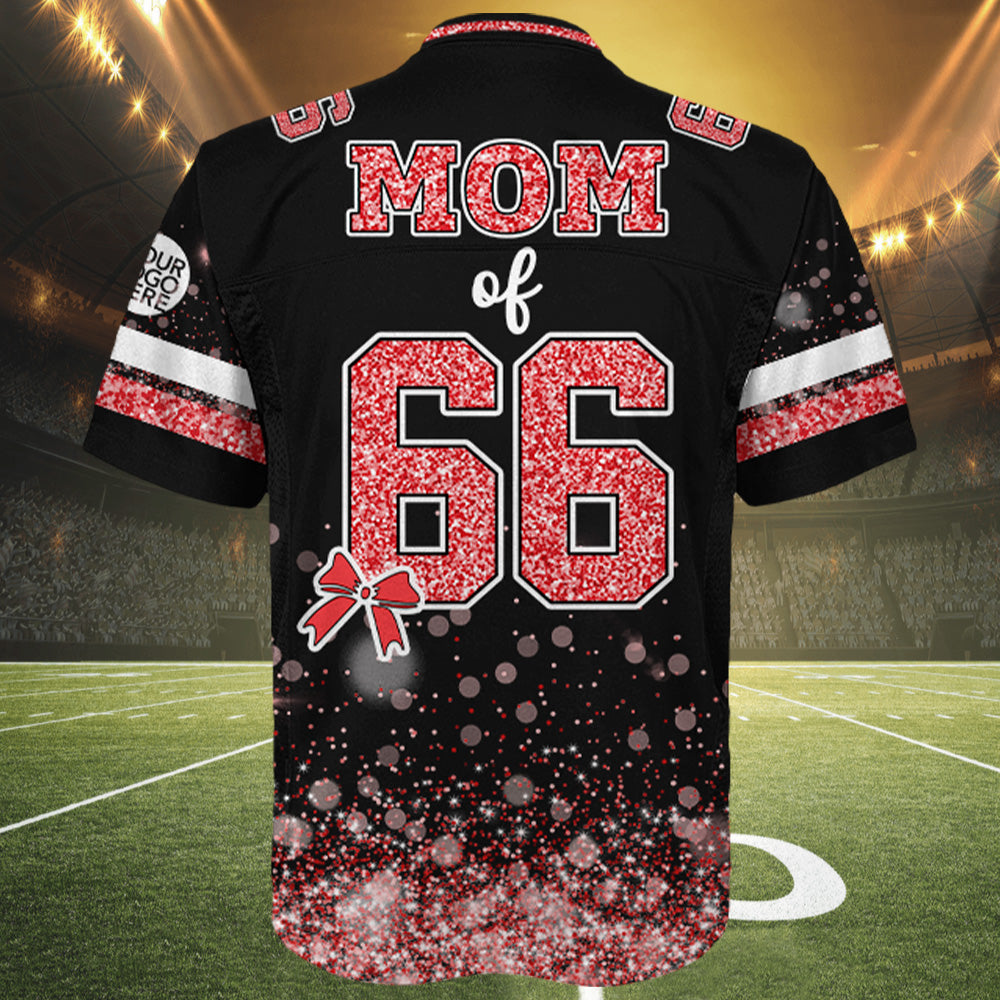 I'll Always Be Your Biggest Fan - Personalized Football Jersey For Football Mom - Gift For Sport Family T1807 T24