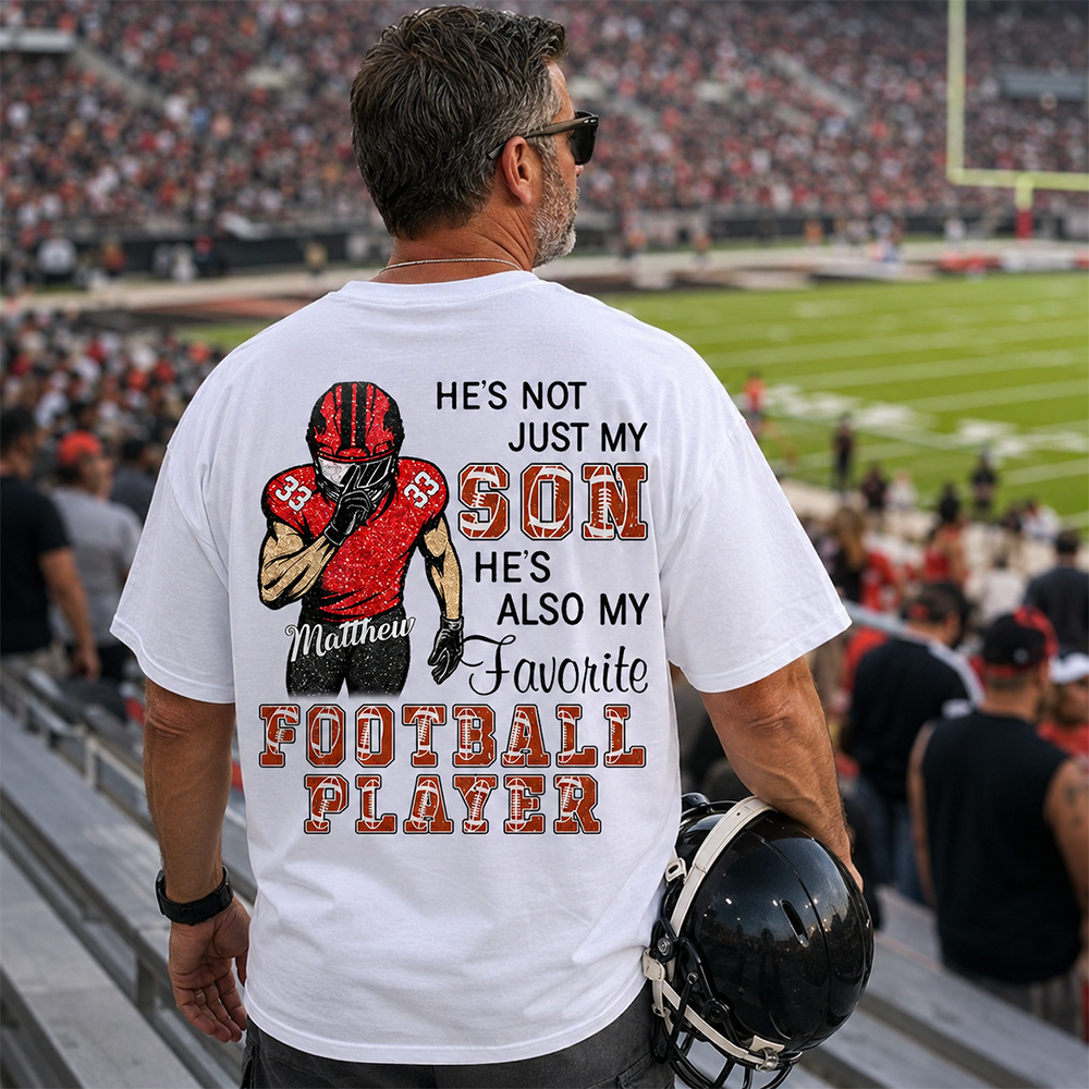 Custom Football Mom Shirt, Game Day Gift L0411 Hv01