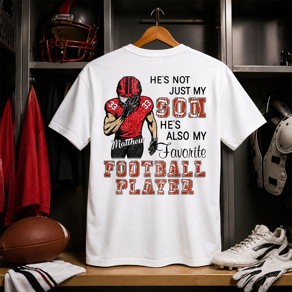 Custom Football Mom Shirt, Game Day Gift L0411 Hv01