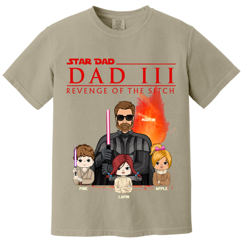 Dad³ – Revenge of The Sitch Personalized Shirt For Dad Tu20