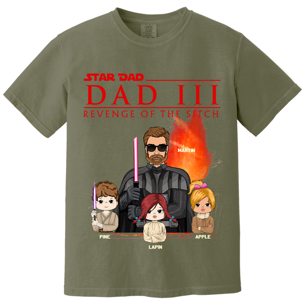 Dad³ – Revenge of The Sitch Personalized Shirt For Dad Tu20