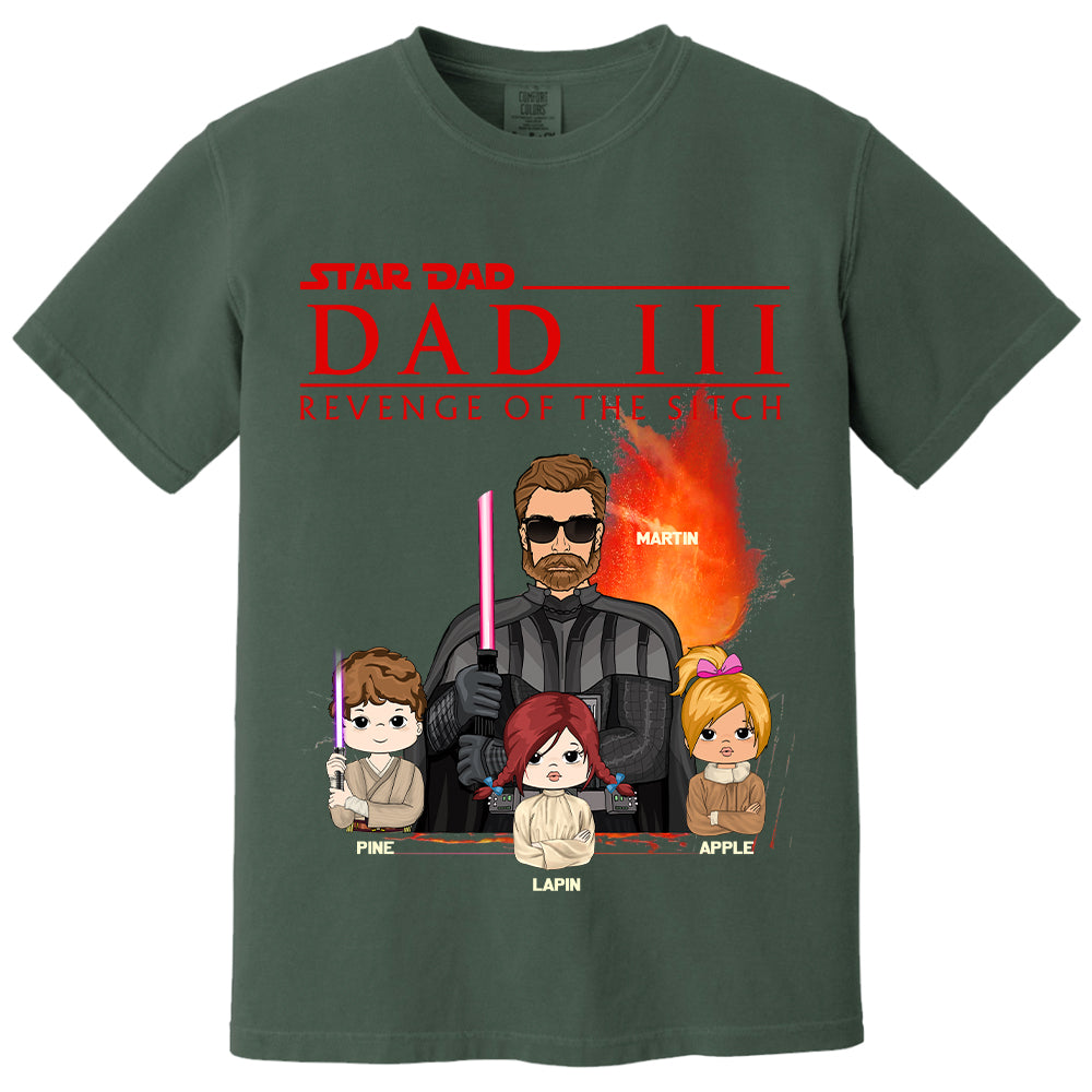 Dad³ – Revenge of The Sitch Personalized Shirt For Dad Tu20