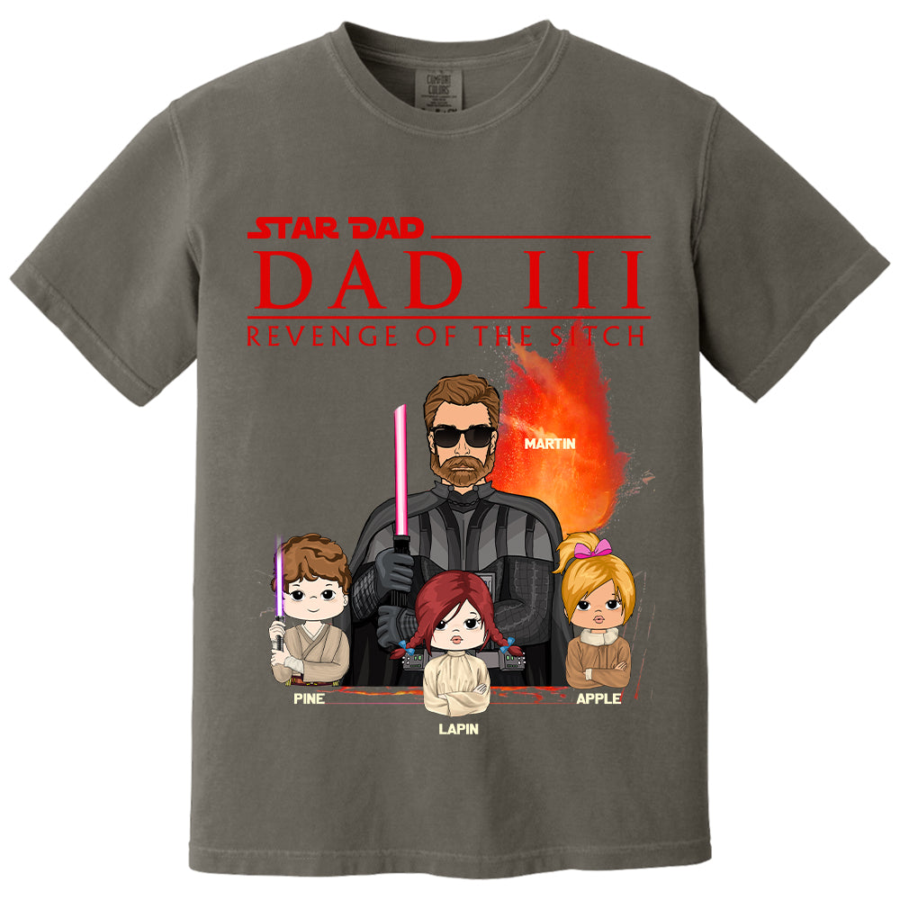 Dad³ – Revenge of The Sitch Personalized Shirt For Dad Tu20