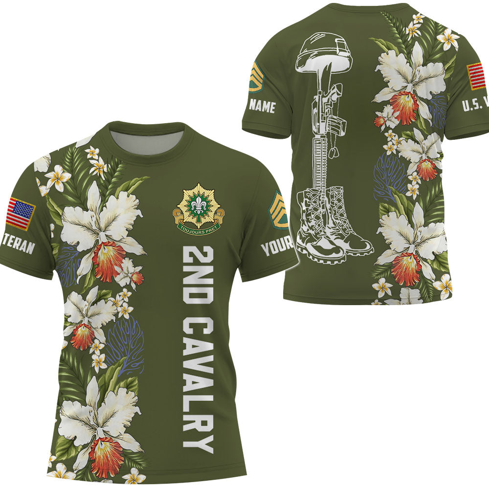 Personalized Shirt Custom Military Division Gift For Veterans Custom All Branches Veteran Shirt Gift K1702