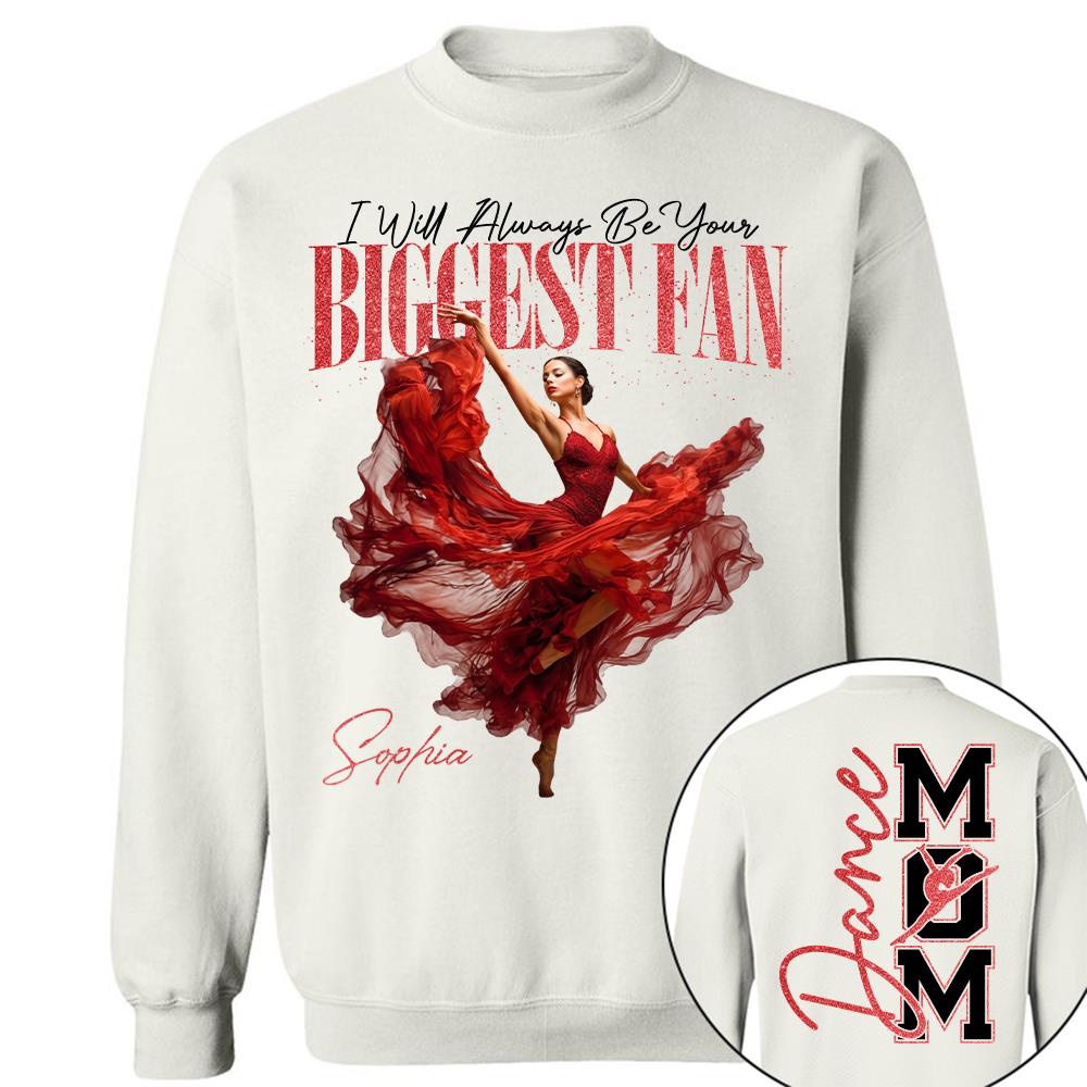 Custom Photo Dance Shirt - Dance Mom, Dad, Family Shirt A2110