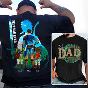 Personalized Master Dad The Legend Of Mom Zelda Dad Shirt - Mother's Day & Birthday Gift For Dad Tu24