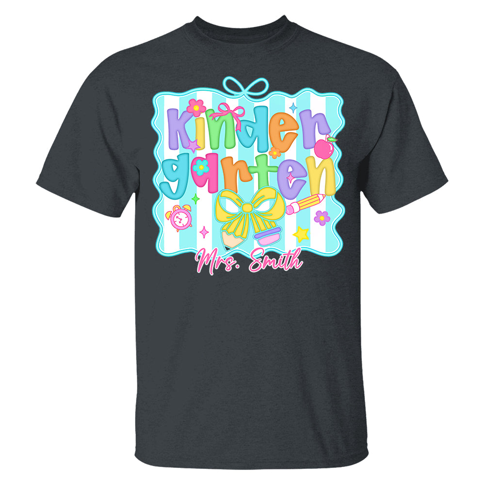 You Are Teacher - Personalized Shirt For Teacher - Back To School Custom Shirt NA04 Pt99