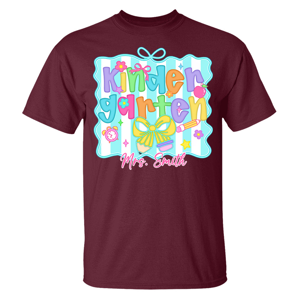 You Are Teacher - Personalized Shirt For Teacher - Back To School Custom Shirt NA04 Pt99