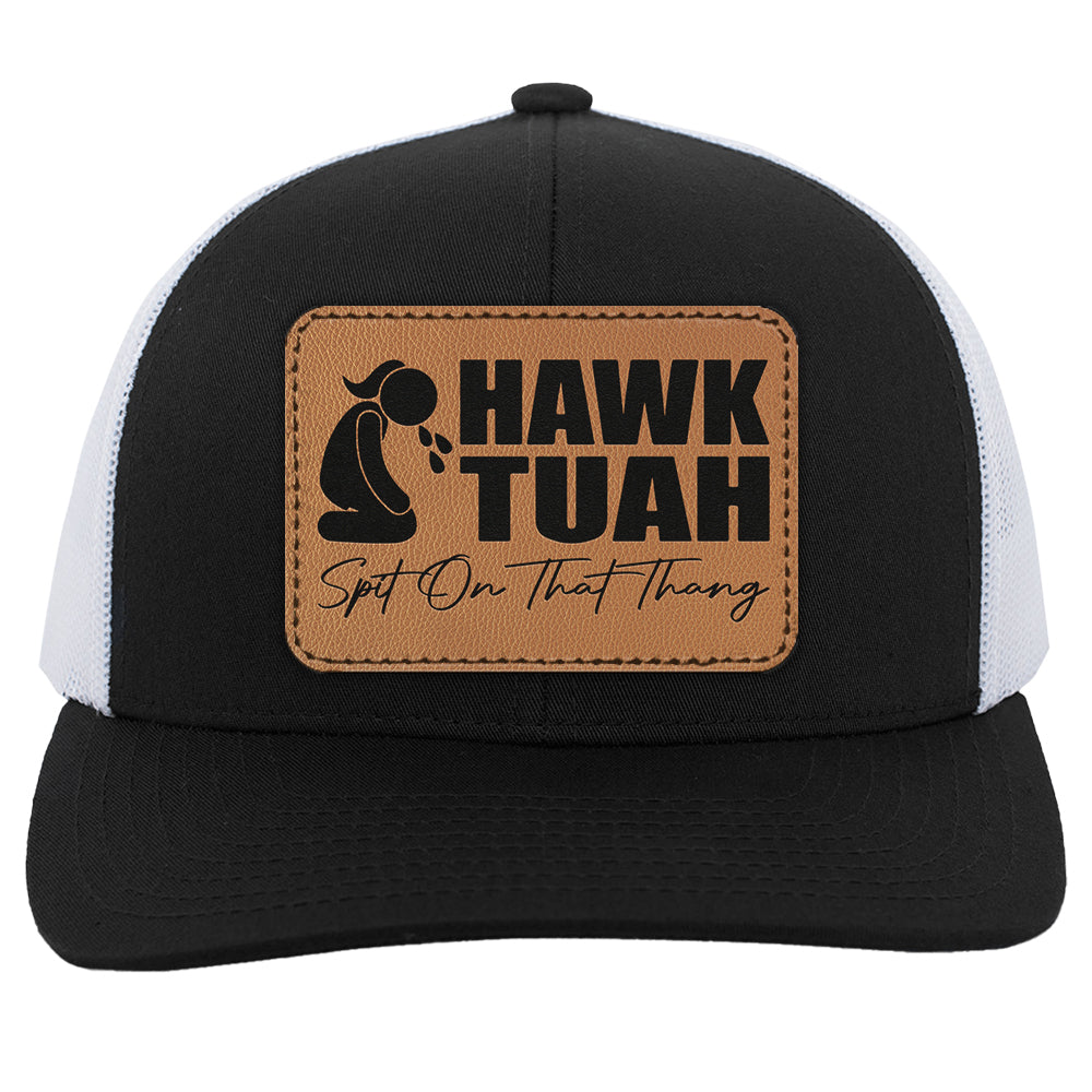 Funny Hawk Tuah 2024 Spit on that Thing Trucker Snapback Hat