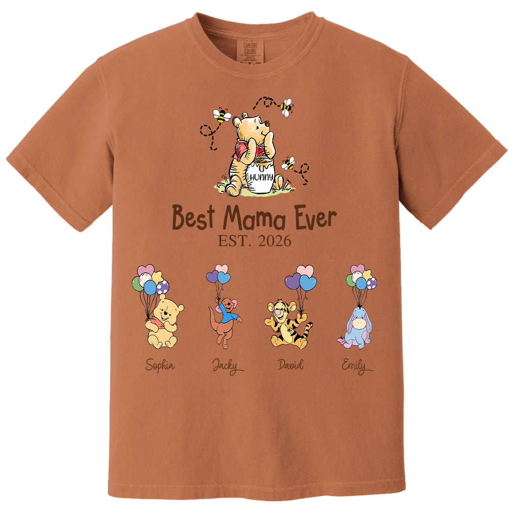 Best Mama Bear Ever Mama Est, Personalized Sweatshirt Mama Bear, Grandma Bear Shirt, Gift For Mom, Gift For Grandma, Gift For Mother's Day MI209 Li29