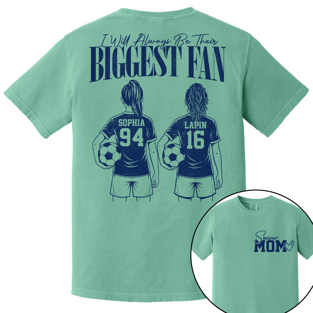 I'll Always Be Your Biggest Fan - Washed Tee Retro Bootleg Shirt For Soccer Players T24